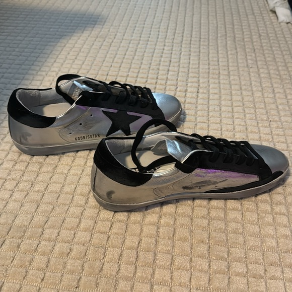 NEW Golden Goose silver & black. Most sought after style Sold out immediately - Picture 4 of 8